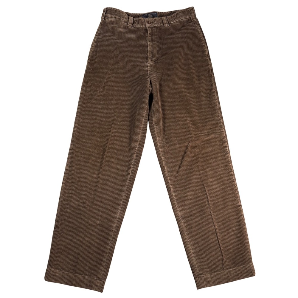 Abercrombie & Fitch Durable Goods Corduroy Pants Mens 32x32 Brown Straight Leg